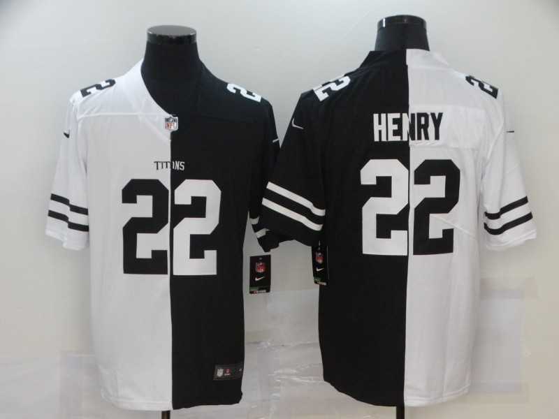 Nike Titans 22 Derrick Henry Black And White Split Vapor Untouchable Limited Jersey Dzhi,We sell and wholesale Nike Titans 22 Derrick Henry Black And White Split Vapor Untouchable Limited Jersey Dzhi on line form chian!